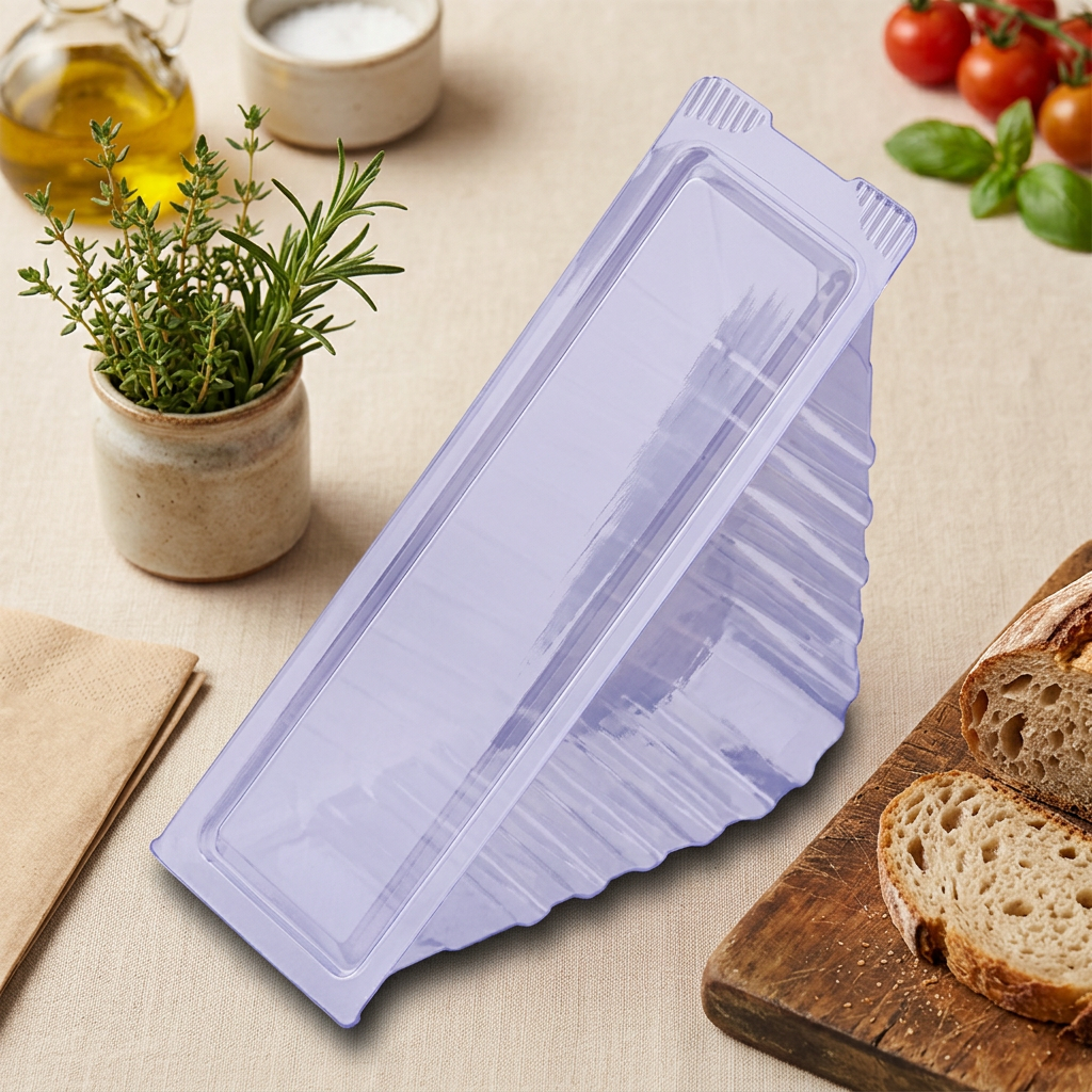 Sandwichbakke til 6 skiver APET klar – 5 pk x 100 stk